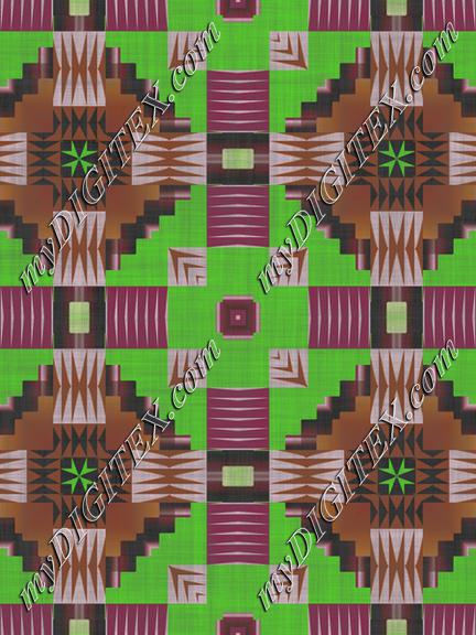 Tribal pattern fabric