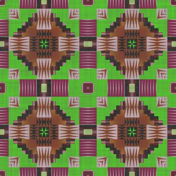 Tribal pattern fabric
