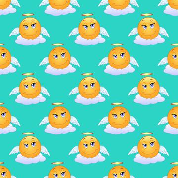 Angel smiles pattern