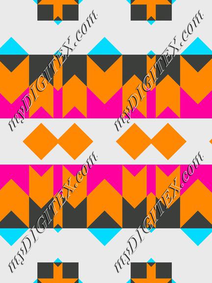 Shapes on a white background