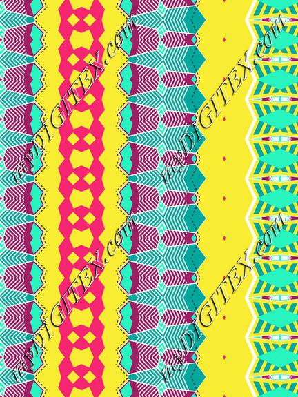 Chains on a yellow background