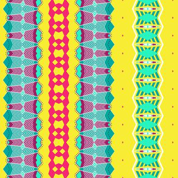 Chains on a yellow background