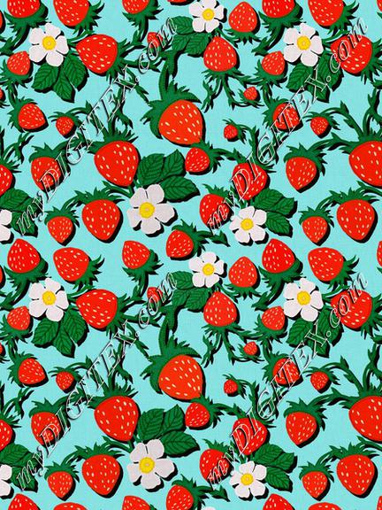 ROS033121EmbroideredStrawberriesCompositionBlue100%