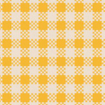 ROSGinghamPatternYellow100%