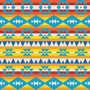 Tribal shapes rows