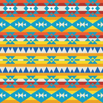 Tribal shapes rows