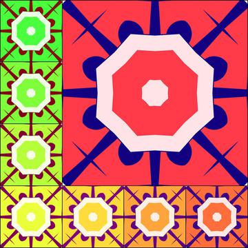Abstract flower