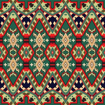 Vintage shapes rows