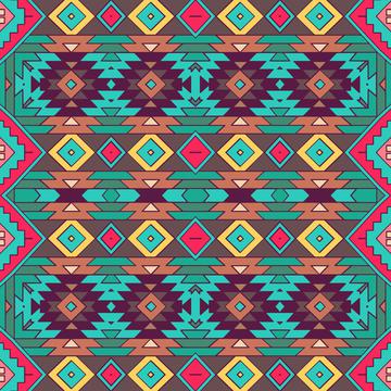 Tribal shapes rows