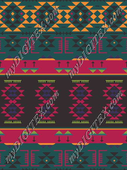 Tribal shapes rows