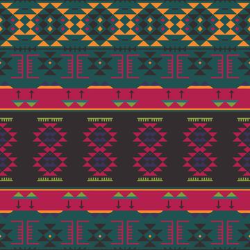 Tribal shapes rows