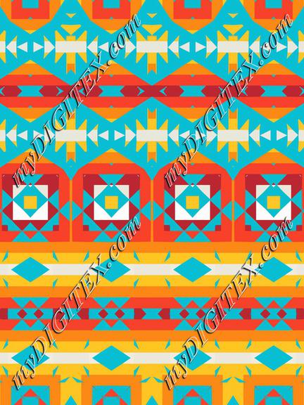 Tribal shapes rows