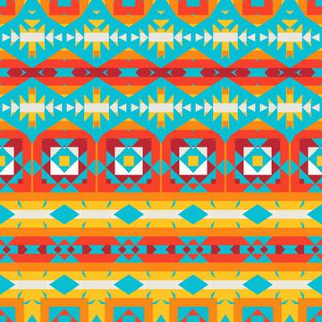 Tribal shapes rows