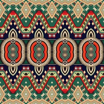 Vintage shapes rows