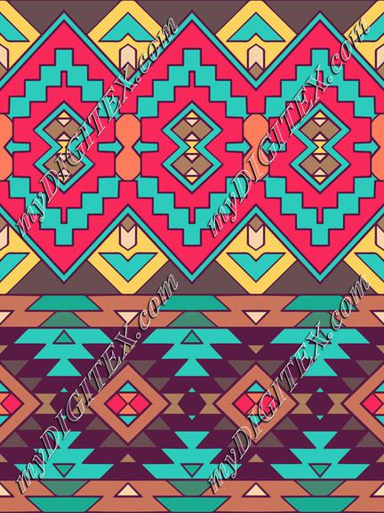 Tribal shapes rows