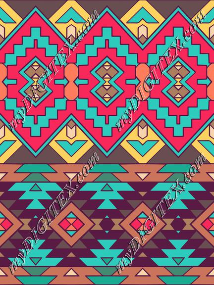 Tribal shapes rows