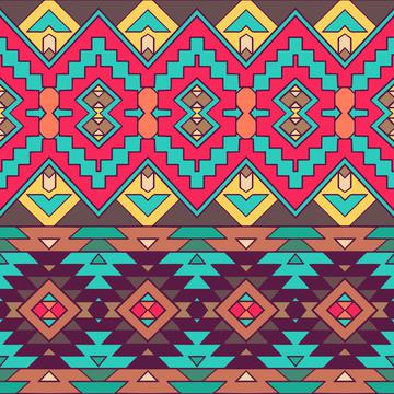 Tribal shapes rows