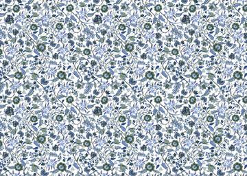 Chinoiserie Chintz Blue