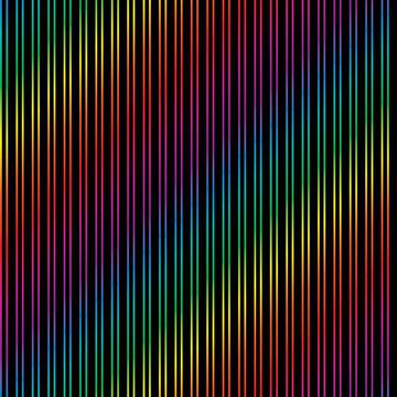Rainbow Gradient Stripe (narrow)
