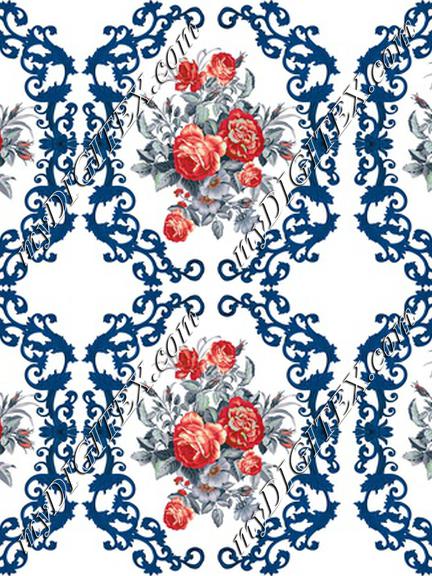 Ornamental floral Seamless