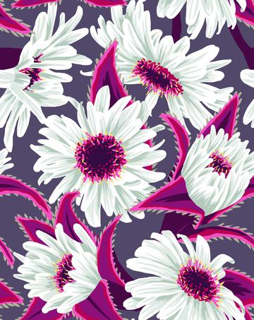 Teteaweka Daisy - Purple