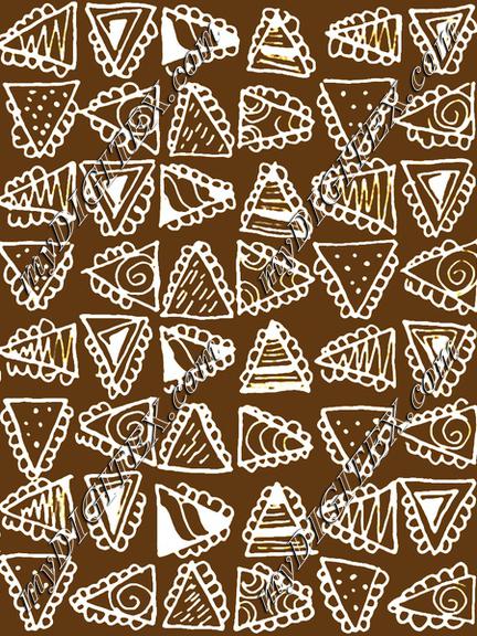 Triangles brown