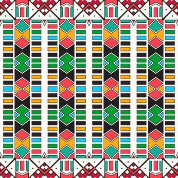 Colorful rectangles and rhombus