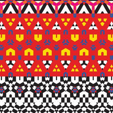 Shapes rows