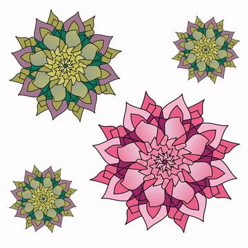 COMBINACION MANDALAS