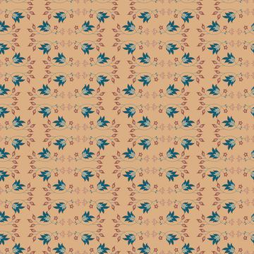 Tumbleweed Flowers - pattern