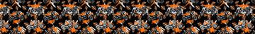 Orange Harley Davidsons