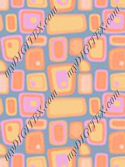 Groovy Floral Pastel Squares