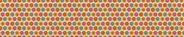 Groovy Floral Yellow Smiles