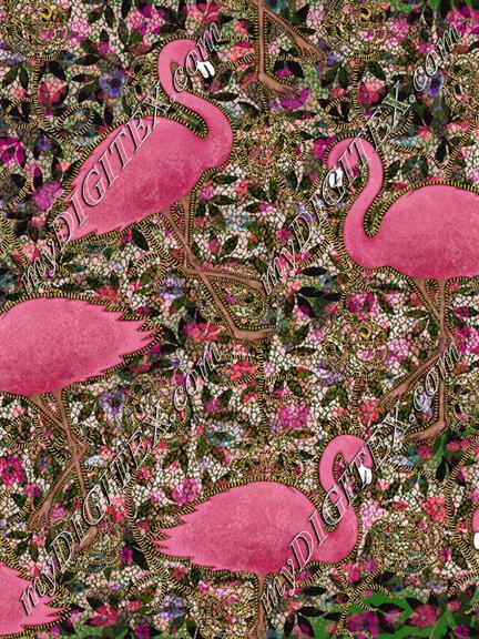Flamingo tapestry