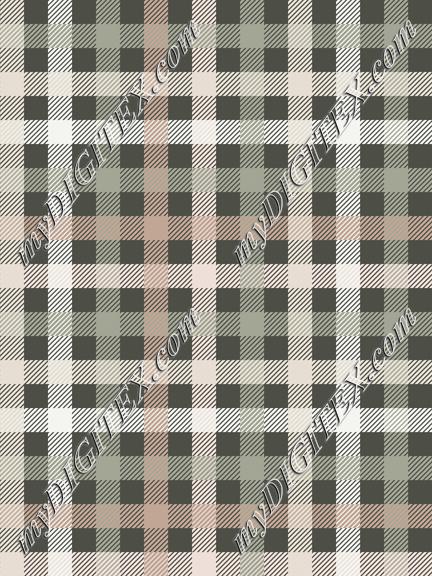 Checks - Antique Bouquet