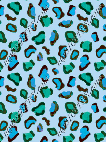 watercolour animal print
