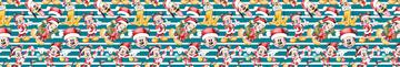 Christmas Mickey Blue Stripe