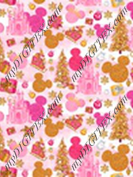 Christmas Minnie Glitter