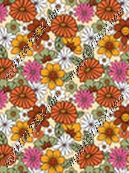 Groovy Floral Yellow Large