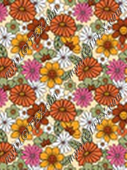 Groovy Floral Yellow Large