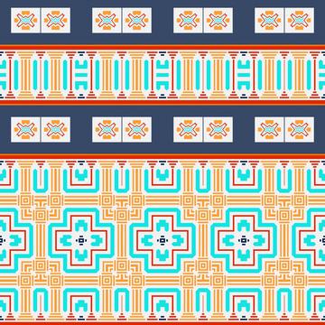 Shapes rows