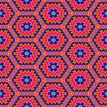Stars and diamonds pattern