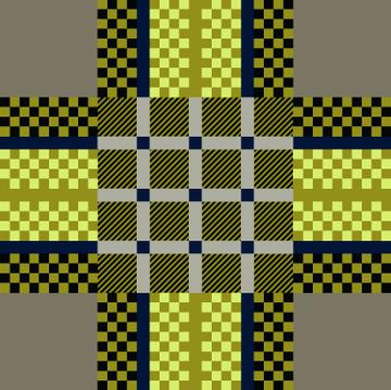 Checkered