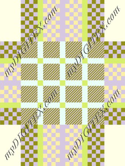 Checkered