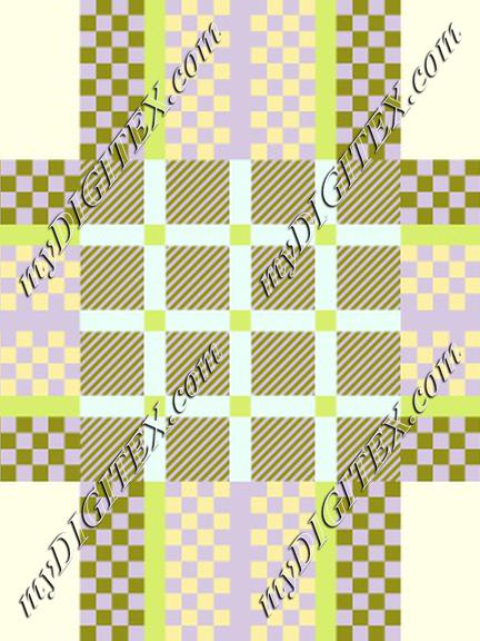 Checkered