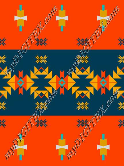 Tribal shapes rows