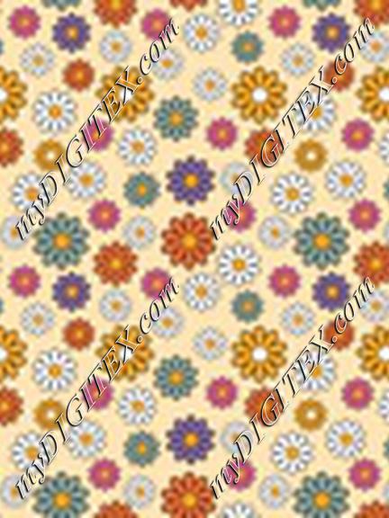 Groovy Floral Yellow Small