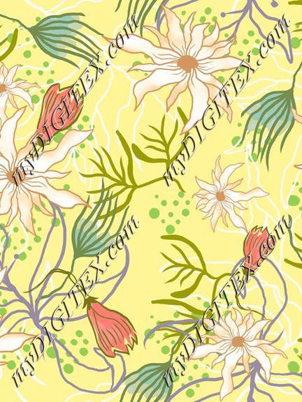 Floral Spring Yellow