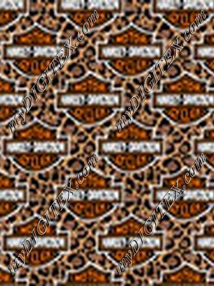 Harley Davidson Animal Print