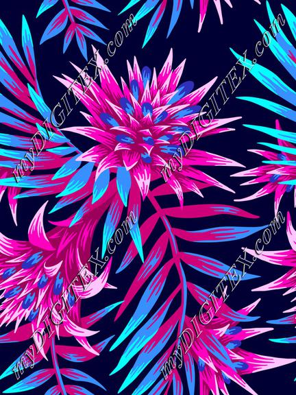 Fasciata Tropical - Dark Blue Pink